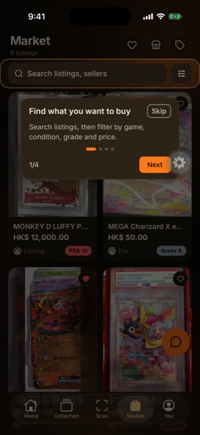 Find what you want to buy dark