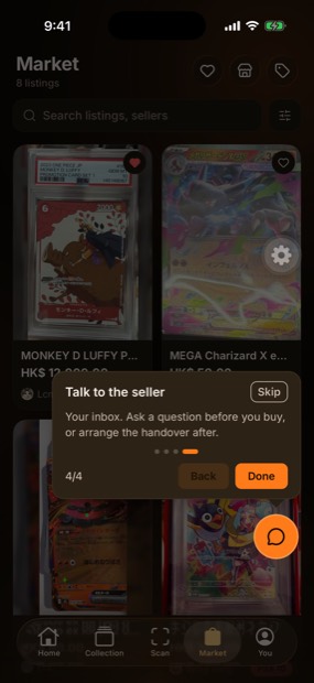 Talk to the seller dark