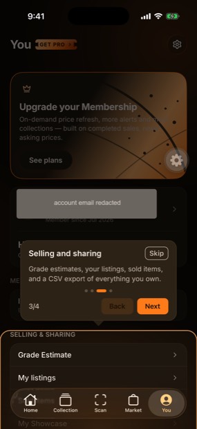 Selling and sharing dark