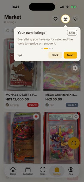 Your own listings light